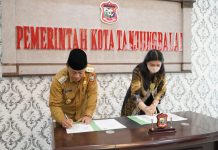 Penandatanganan MOU Antara Pemkot Tanjungbalai dan UNPRI