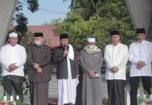 Ribuan Umat Islam Kota Tanjungbalai Laksanakan Shalat Idul Fitri di Alun Alun Sultan Abdul Jalil Rahmadsyah