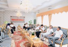 Plt Wali Kota Tanjungbalai Menerima Kunjungan Silaturahmi Bupati dan Wakil Bupati Labura