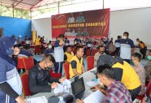 Seluruh Personil Polres Tanjungbalai Laksanakan Pemeriksaan Kesehatan