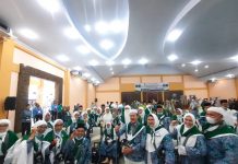 Dari Asrama Haji Medan, Pj Sekretaris Daerah Melepas Jemaah Calon Haji Kota Tanjungbalai