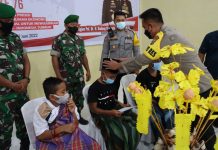 Kegiatan Bakti Kesehatan Polri Dalam Rangka Hari Bhayangkara Ke 76
