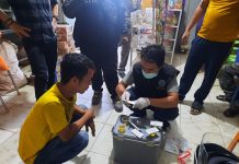 Gerebek Kampung Narkoba di Gang Tembakau Kelurahan Semula Jadi Empat Orang Positif