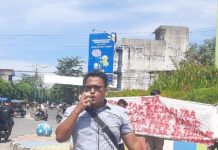 Aktivis Peta Demo Kejari TBA Desak Usut Tuntas Proyek Jalan Lingkar Utara