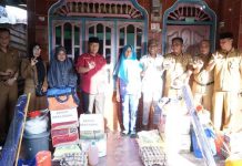 Penyerahan Bantuan Korban Kebakaran di Jalan Sei Bone