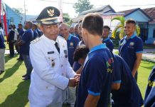 Plt Wali Kota Tanjungbalai Serahkan SK Remisi Kepada Warga Binaan LP Kelas II B Pulo Simardan