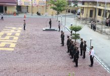 Kapolres Tanjungbalai Pimpin Upacara Hut RI