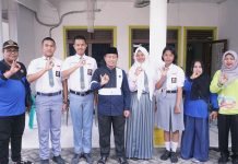 Plt Wali Kota Tanjungbalai Beri Semangat dan Motivasi Empat Paskibraka Perwakilan Tanjungbalai Lulus di Tingkat Provsu