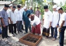 Peletakan batu pertama pembangunan Musholla As Salam