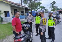 Dua Puluh Unit Sepeda Motor di Tilang