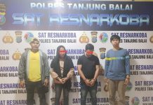 Ibu dan Anak Ini Tak Berkutik Digerebek Satnarkoba Polres Tanjungbalai 127,6 Gram Sabu Ditemukan