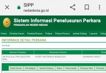 Oknum Panitera PN Medan Langgar SE Badilum MA tentang SIPP