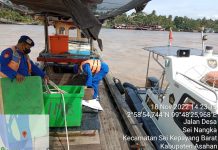 Patroli Perairan Sat Polairud kejar Kapal Tanpa Nama