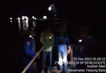 Kapal Tanpa Nama dikejar Sat Polair Polres Tanjung Balai diberikan Himbauan