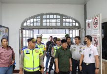Patroli Pengecekan Pos Pengamanan Nataru
