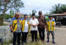 Wali Kota Waris : Tinjau Titik Lokasi Banjir, Pemkot Tanjungbalai Serius Tanggulangi Banjir