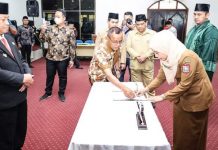 Pengambilan Sumpah Jabatan Pimpinan Tinggi Pemko Tanjungbalai