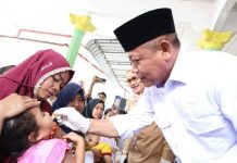 Pelaksanaan PIN Polio di Kantor Camat Datuk Bandar