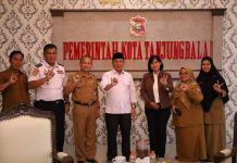 Wali Kota Tanjungbalai Terima Audiensi GM Pelindo Cab Tanjungbalai Yang Baru