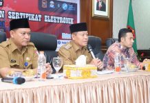 Pemkot Tanjungbalai Sosialisasi Pemanfaatan Sertifikat Elektronik