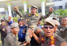 Peringatan Hut Damkar Satpol PP dan Satlinmas