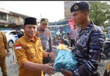 Walikota Tanjungbalai Bersama Forkopimda Tinjau Pos Ketupat Toba Idul Fitri 1444 H