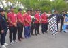 Gerak Jalan dan Pencanangan Kelurahan Bersih Bersinar