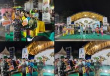 Tari Zapin Untuk Kategori Umum di Gelar Di lapangan Sultan Abdul Jalil Rahmadsyah