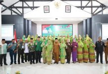 Pelantikan Wanita Muslimat NU Pimpinan Cabang
