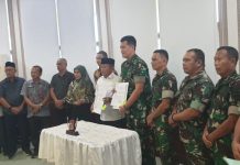 Penyerahan Hibah Daerah Kepada Kodim 0208 Asahan