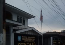 Pemkab Asahan Kibarkan Bendera Hari Minggu Jelang Magrib, Diduga Kangkangi UU NO 24 tahun 2009
