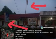 Pustu Air Batu Operasikan BRI Link Ditanah Pemkab Dan Kibarkan Bendera Koyak Dimalam Hari,Bupati Diminta Menindak Tegas