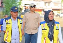 Walikota Tinjau langsung Pekerjaan Rehab Jalan Imam Bonjol