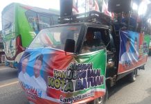 Ribuan Pendukung Simpatisan Antar Warohmah Ke KPU, Waris Thalib Lanjutkan Yang Tertunda