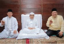 Walikota Bersama Calon Wawako Kunjungi Tuan Guru Besilam di Langkat