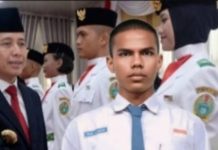 Ibnu Aswan Sihotang Asal Sipori Pori Tanjungbalai, Anak Penarik Becak Terpilih Paskibraka Nasional 2024, Perwakilan Sumut
