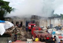 Gudang Botot Ditanjungbalai Hangus Terbakar, Api Berasal Dari Korsleting Listrik