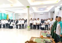 Pelantikan PTPS Kecamatan Teluk Nibung Berlangsung sukses