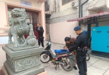 Polres Tanjung Balai Bersama Sat Brimob Polda Sumut Sterilisasi Seluruh Vihara dan Klenteng