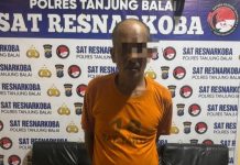 Sat Res Narkoba Polres Tanjung Balai Tangkap Pria 53 Tahun Pengedar Narkoba
