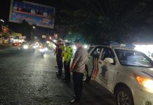 Sat Lantas Polres Tanjung Balai Laksanakan Blue Light Patrol Cegah Pelanggaran Lalu Lintas dan Kejahatan Jalanan