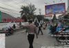 Lancarkan Perjalanan Pengguna Jalan, Sat Lantas Polres Tanjung Balai Laksanakan Strong Point