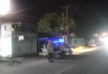 Cegah Gangguan Keamanan di Wilayahnya, Polsek Teluk Nibung Polres Tanjung Balai Patroli Malam