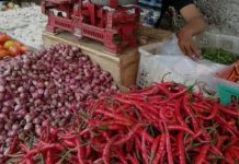 Imbas Cuaca Extream Harga Cabai Melonjak Naik 90% Di Pasar Suprapto