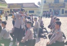 Polres Tanjung Balai Apel Penyambutan Personel Bintara Baru