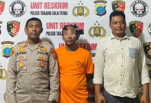 Gegara Gas LPG Seorang Anak di Ringkus Polsek TBU, Tega Dorong Orangtua Kandungnya Hingga Mengalami Luka