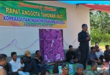 Ketua HTR Mandiri Asahan Resmikan Musholah Dan Syukuran Di Lahan Kerja