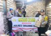 Rasa Empati Polres Tanjung Balai Dalam Minggu Kasih Berikan Bantuan Kepada Warga Yang Membutuhkan