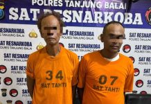 Respon Cepat Laporan Masyarakat, 2 Pengedar Digulung Sat Narkoba Polres Tanjung Balai