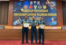 DANLANAL TBA Meraih Peringkat III Terbaik Dalam Satker UO TNI AL Tahun 2024
